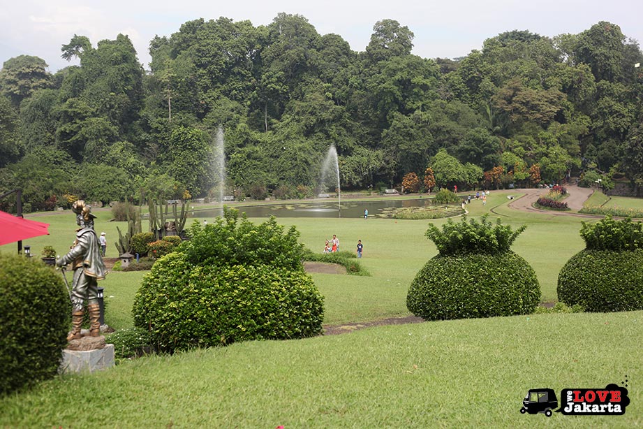 Gardens at Bogor Botanical Gardens Indonesia